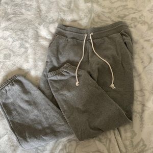 plain grey wild fable sweats